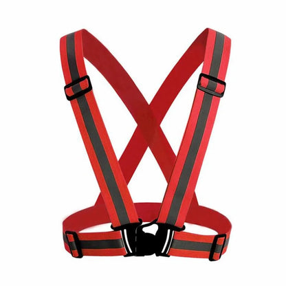 Vridezone Adjustable Reflective E-Bike Visibility Vest with Pocket