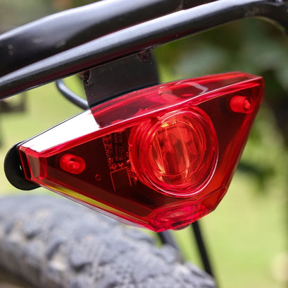 Ebike Light Set Include Ebike Headlight Electric Bike Tail Lamp DC 6V 12V 24V 36V 48V 52V LED Electric Bike Light