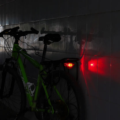 Ebike Light Set Include Ebike Headlight Electric Bike Tail Lamp DC 6V 12V 24V 36V 48V 52V LED Electric Bike Light