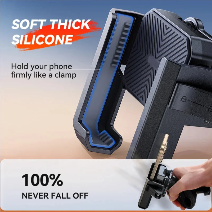 Vridezone Shock-Absorbing 360° E-Bike Phone Holder