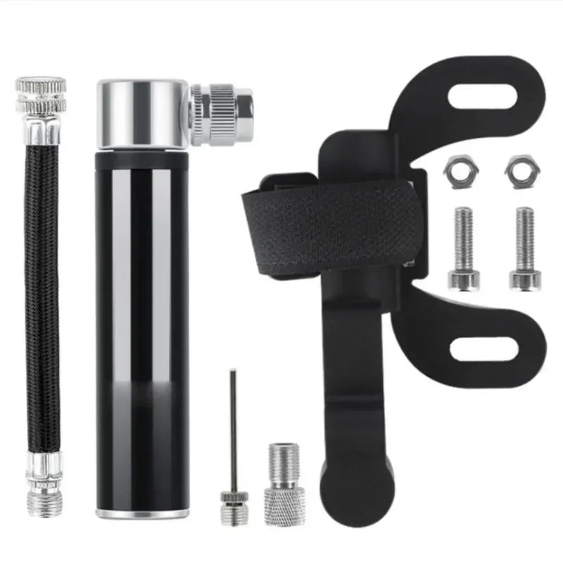 Vridezone Mini E-Bike Tyre Pump – 120 PSI with Presta and Schrader Valves