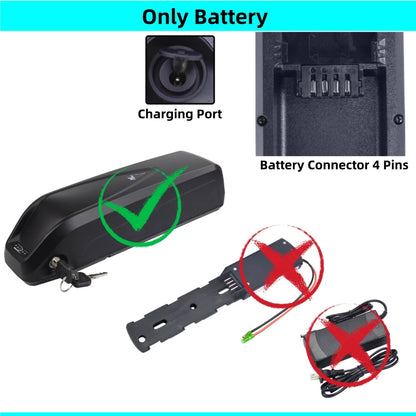 24v 36v 48v 52v Hailong Electric Bike Bicycle batteries 10ah 10.4ah 11.6ah 12ah 13ah 14ah 15ah 16ah 17ah 17.5ah Ebike Battery