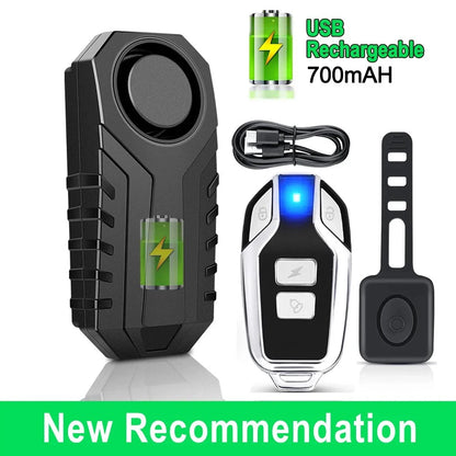 Vridezone 113 dB Wireless E-Bike Anti-Theft Alarm