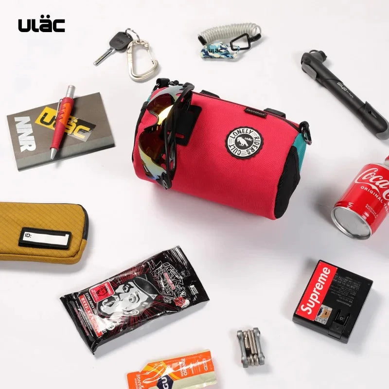 ULAC Neo Porter Cycling Accessories Pouch Waterproof Road Bike Bagpack Bicycle Handlebar Bag 1.1/1.5/2.7L MTB Front Tube Pannier
