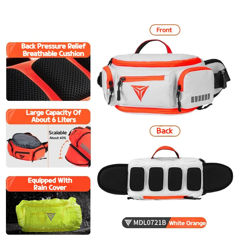 Vridezone Expandable Water-Resistant E-Bike Waist Bag