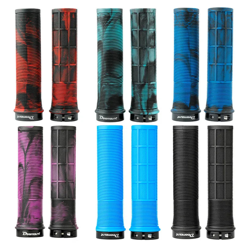 Vridezone Shock-Absorbing TPR E-Bike Handlebar Grips