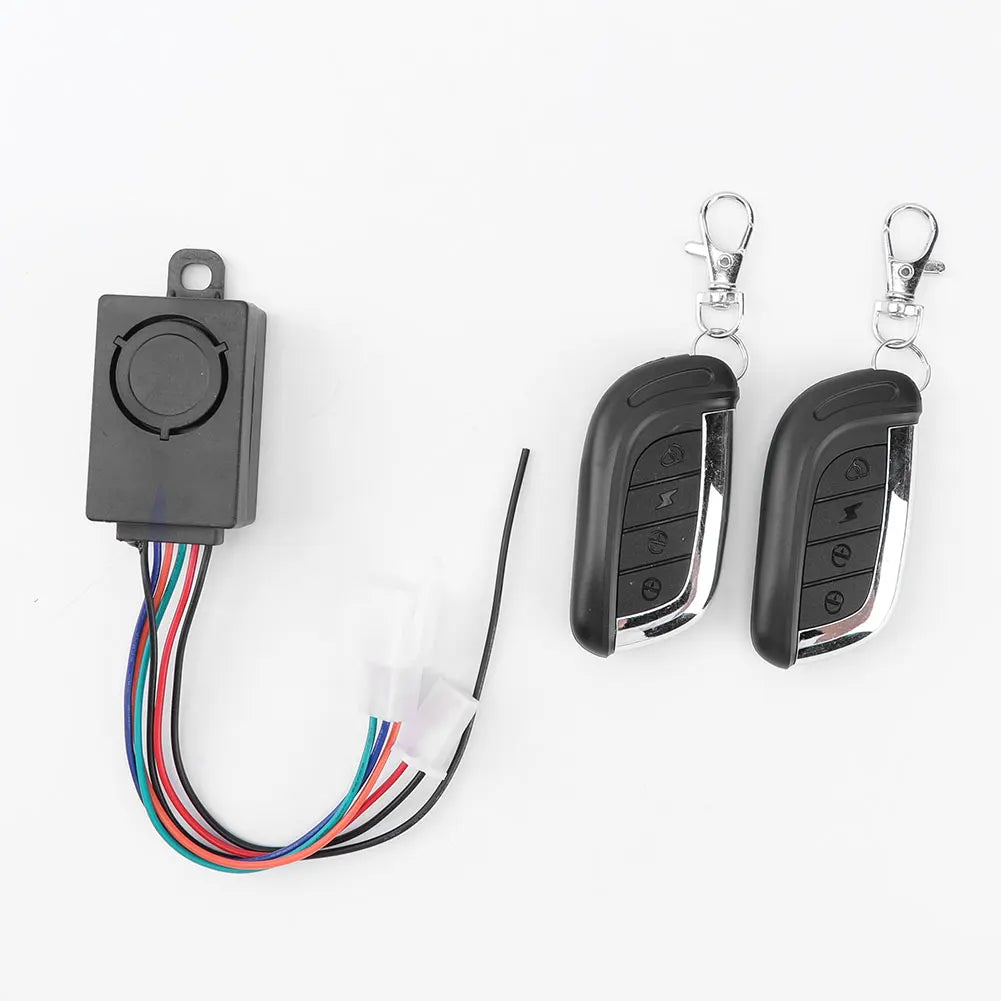 E-bike Alarm System Electric Scooter Security Anti Lost Remote Control Alert