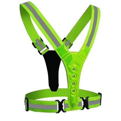 Vridezone LED Reflective E-Bike Visibility Vest with Armband