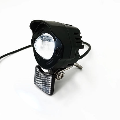 EBKE Ebike Electric Bicycle Headlight About 3500LUX 24V 36V 48V 52V 60V Compatible 6W E24 Aluminium Alloy