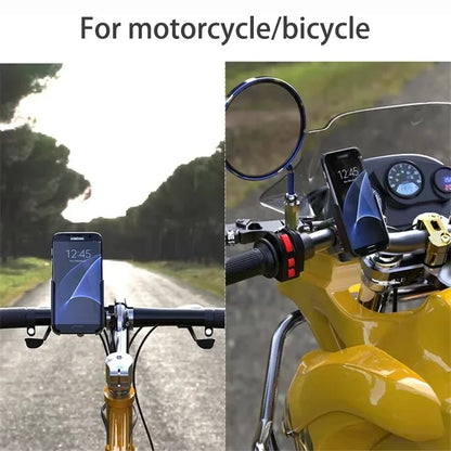 Vridezone Gravity-Lock Alloy E-Bike Phone Holder
