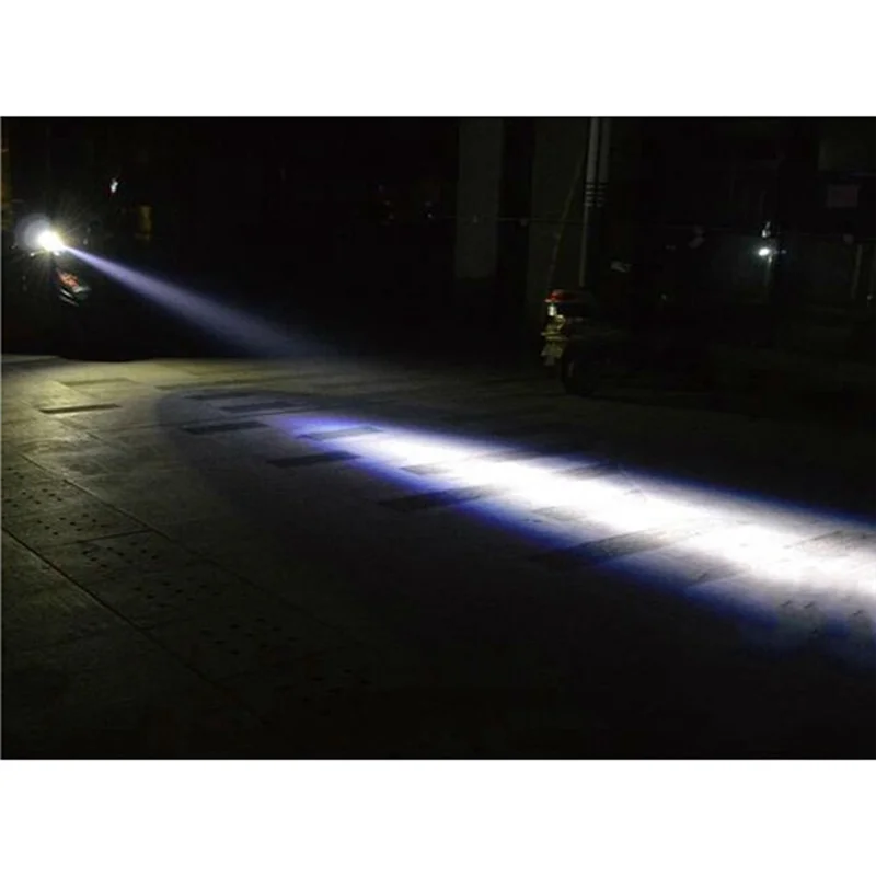 E-Bike Light Headlight Input DC 12V-80V Ebike Handlebar Lamp Electric Scooter LED Front Light HOT