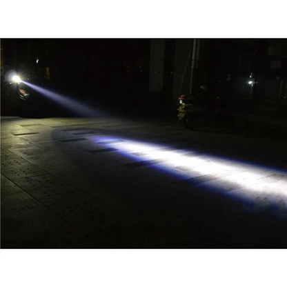 E-Bike Light Headlight Input DC 12V-80V Ebike Handlebar Lamp Electric Scooter LED Front Light HOT