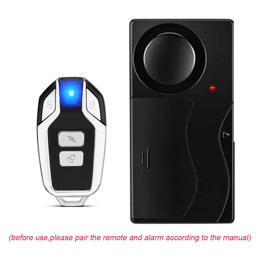 Vridezone 110 dB E-Bike Anti-Theft Vibration Alarm