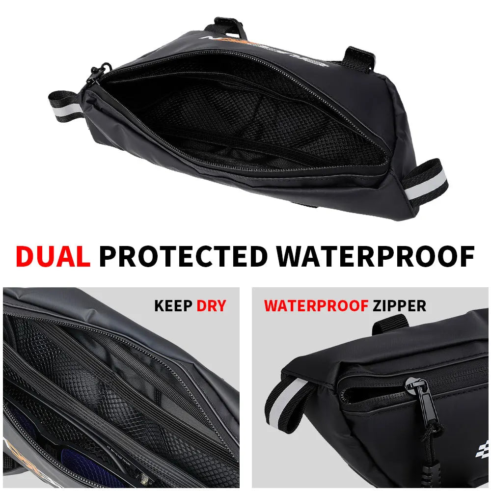 Vridezone Water-Resistant E-Bike Handlebar Organiser Bag