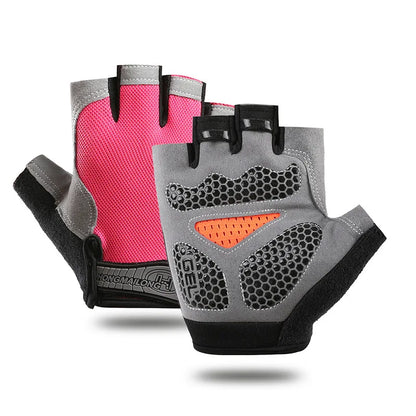 Vridezone Breathable Half-Finger E-Bike Cycling Gloves