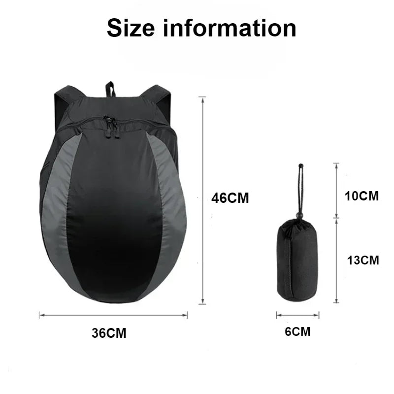 Vridezone 28L Foldable E-Bike Helmet Backpack