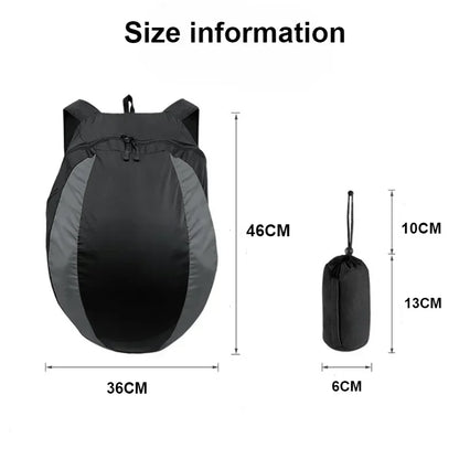 Vridezone 28L Foldable E-Bike Helmet Backpack