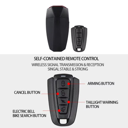 Vridezone A6 E-Bike Taillight & Anti-Theft Alarm