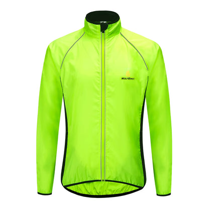 Vridezone Men’s Lightweight Reflective E-Bike Rain Jacket