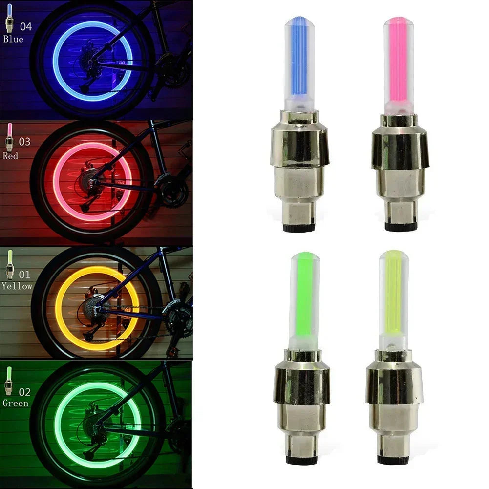Vridezone Motion-Activated LED E-Bike Tyre Valve Lights