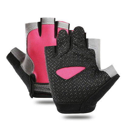 Vridezone Breathable Half-Finger E-Bike Cycling Gloves