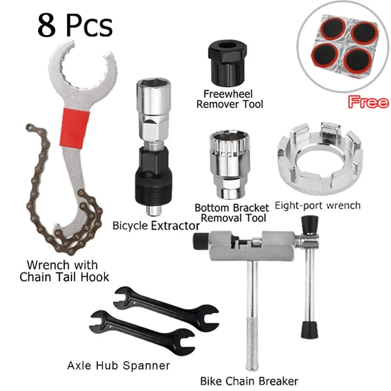 Vridezone E-Bike Chain, Crank and Cassette Repair Tools