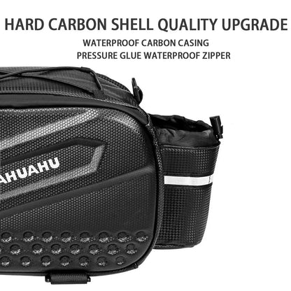 Vridezone Large-Capacity Hard-Shell E-Bike Rear Rack Bag