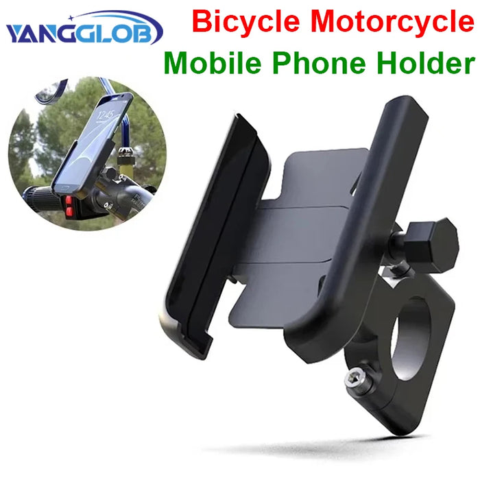 M1 Motorcycle Aluminum Alloy Bicycle Mobile Phone Holder Electric Vehicle Navigation Holder Special Motorcycle Riding Holder