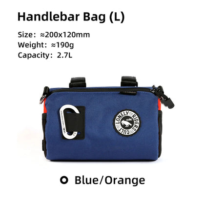 Vridezone Water-Resistant E-Bike Handlebar Bag – 1.1L to 2.7L