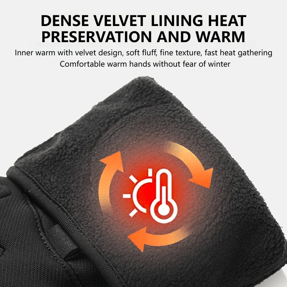 Vridezone Thermal Touchscreen E-Bike Riding Gloves