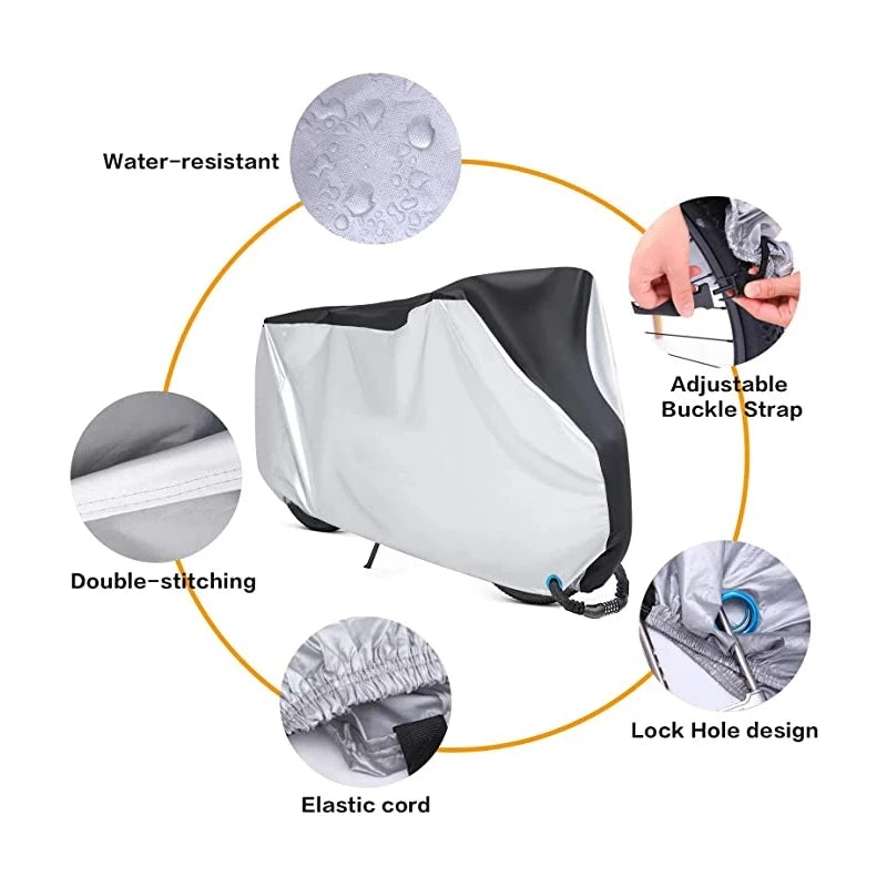 Vridezone Waterproof UV-Protective E-Bike Cover