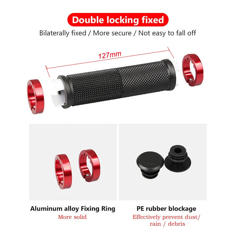 Vridezone Single Lock-On Anti-Slip E-Bike Handlebar Grips