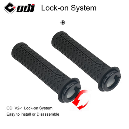 Vridezone Silicone Lock-On E-Bike Handlebar Grips