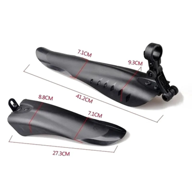 Vridezone 2-Piece Extended E-Bike Mudguard Set