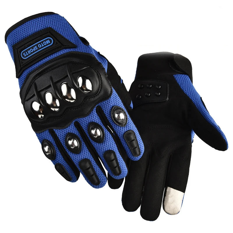 Vridezone Armoured Half-Finger E-Bike Riding Gloves