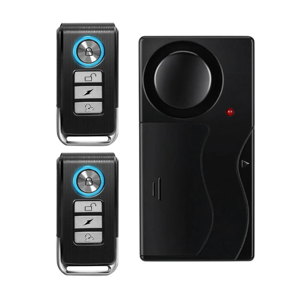 Vridezone 110 dB E-Bike Anti-Theft Vibration Alarm