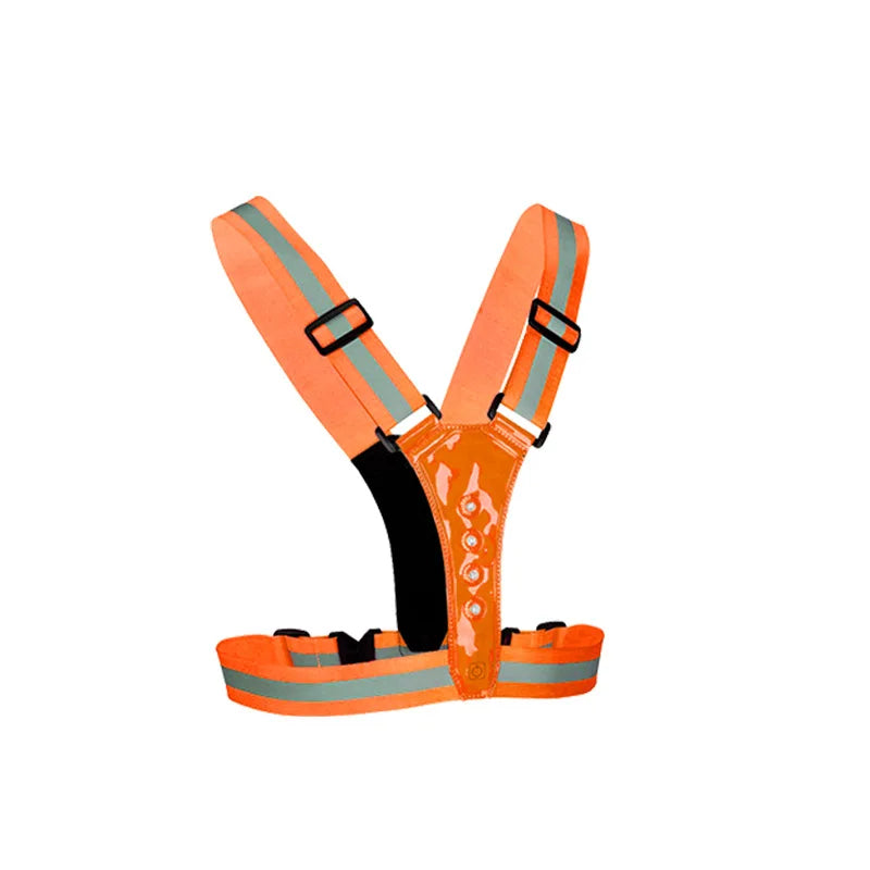 Vridezone LED Reflective E-Bike Visibility Vest with Armband