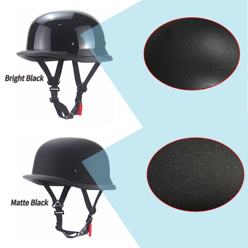 Vridezone Retro Adult Half-Cover E-Bike Helmet