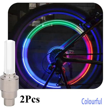 Vridezone Motion-Activated LED E-Bike Tyre Valve Lights