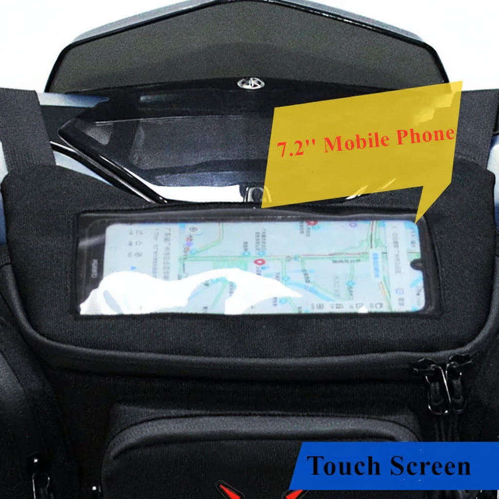 Vridezone Touchscreen E-Bike Handlebar & Waist Bag