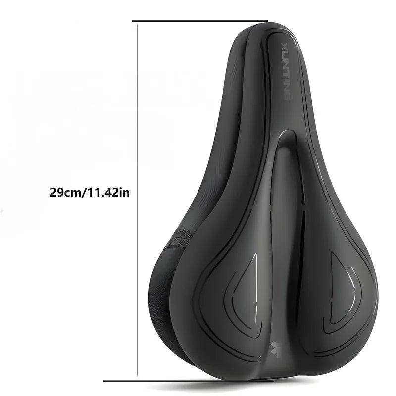 Vridezone Silicone and Memory Foam E-Bike Seat Cover