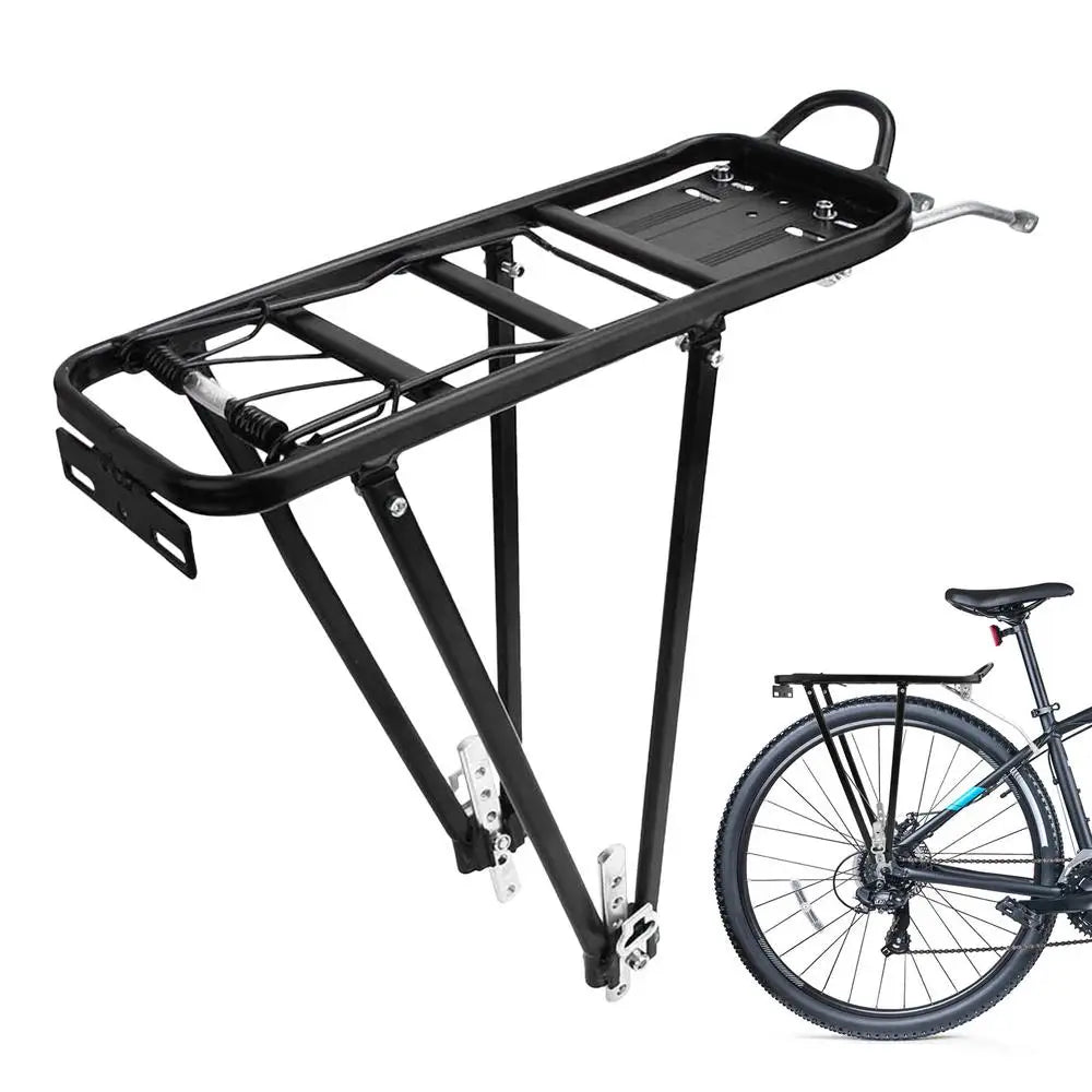 Cycling Cargo Racks Bicycle Rear Carrier Road Bikes Luggage Rack Shelf Cycling Pannier Bracket Luggage Carrier Bike Accessories
