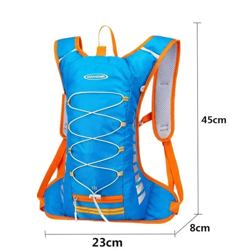 Vridezone 12L Water-Resistant E-Bike Riding Backpack