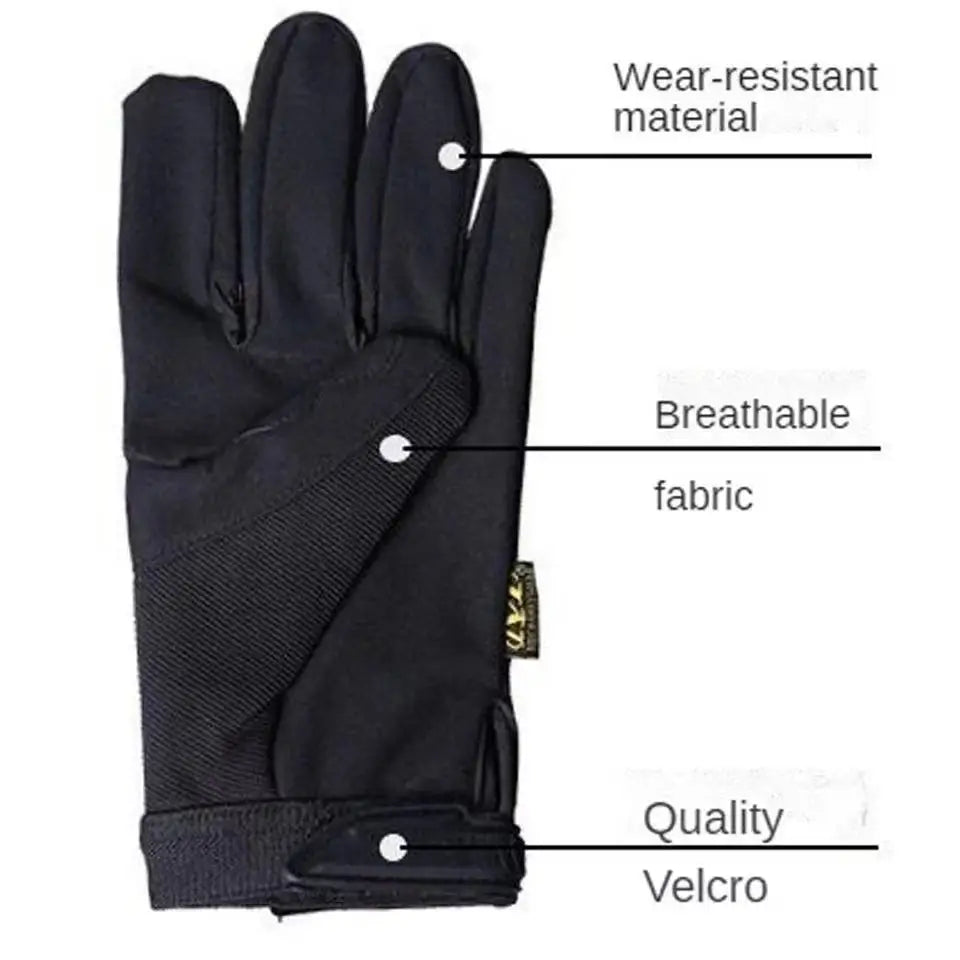 Vridezone Lightweight Full-Finger E-Bike Cycling Gloves
