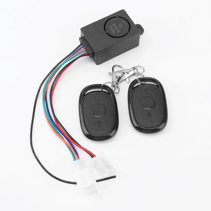 E-bike Alarm System Electric Scooter Security Anti Lost Remote Control Alert
