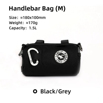Vridezone Water-Resistant E-Bike Handlebar Bag – 1.1L to 2.7L