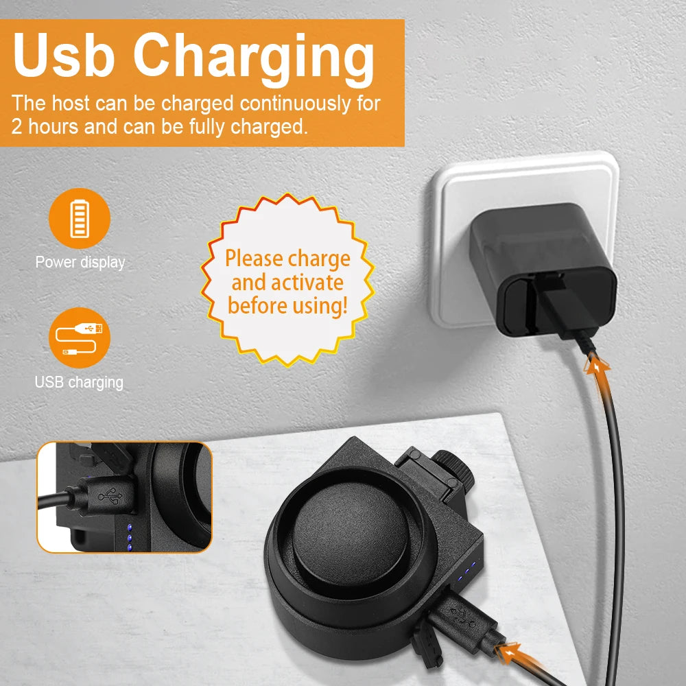 Vridezone 115 dB Wireless E-Bike Anti-Theft Alarm