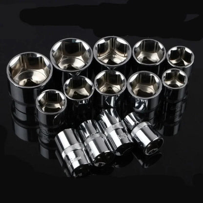 Vridezone 12-Piece Metric E-Bike Ratchet Socket Set