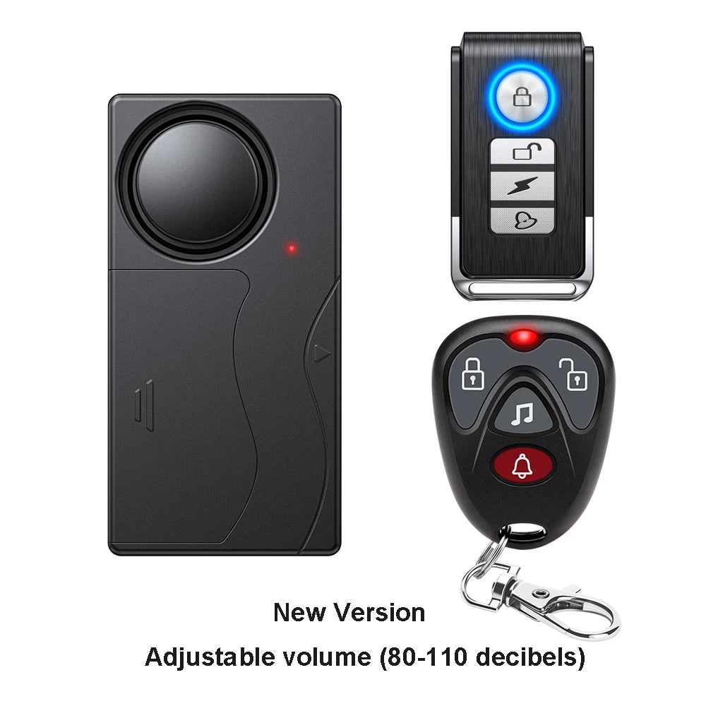Vridezone 110 dB E-Bike Anti-Theft Vibration Alarm