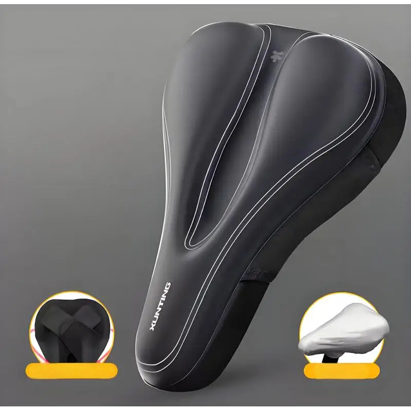 Vridezone Silicone and Memory Foam E-Bike Seat Cover